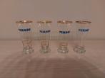 Pernod borrel glaasjes, Ophalen of Verzenden, Zo goed als nieuw, Borrel- of Shotglas