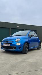 Fiat 500 (sport look), Voorwielaandrijving, 4 zetels, Blauw, Leder en Stof