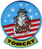 Tomcat Top Gun stoffen opstrijk patch embleem, Verzamelen, Kleding en Patronen, Nieuw, Verzenden