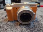 Panasonic Lumix GX80 (couleur camel) + accessoires, Audio, Tv en Foto, Fotocamera's Digitaal, Ophalen, Zo goed als nieuw, Canon