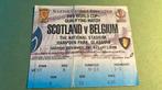 Ticket Ecosse Belgique 2001, Envoi, Utilisé