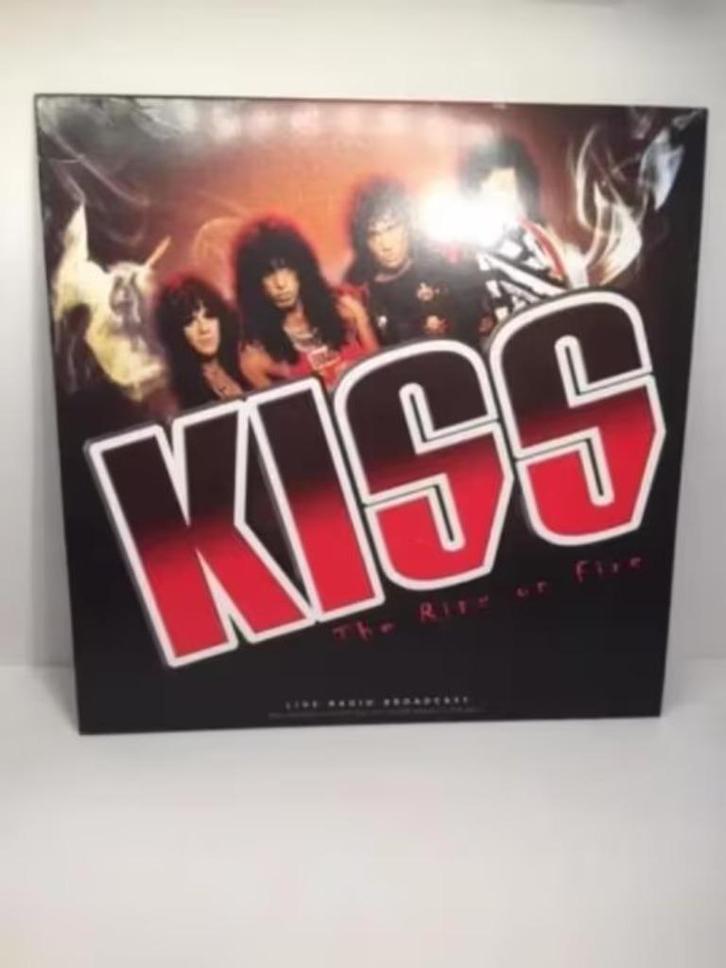 LP - Kiss - The Ritz On Fire Live 1974 ( 180 Gr. Vinyl ), Cd's en Dvd's, Vinyl | Rock, Zo goed als nieuw, Overige genres, 12 inch