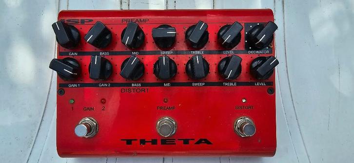 ISP Technologies Theta Pedal Preamp, Muziek en Instrumenten, Effecten, Zo goed als nieuw, Distortion, Overdrive of Fuzz, Multi-effect
