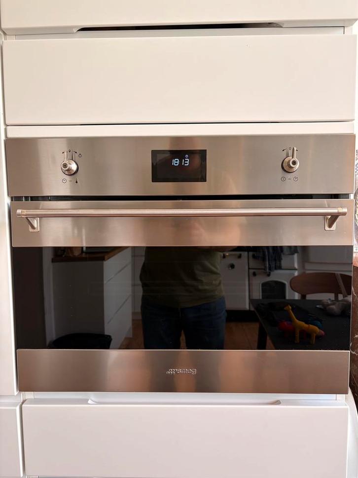 SMEG ingebouwde stoomoven - zeer goede staat, Elektronische apparatuur, Ovens, Gebruikt, Inbouw, Oven, 45 tot 60 cm, 45 tot 60 cm