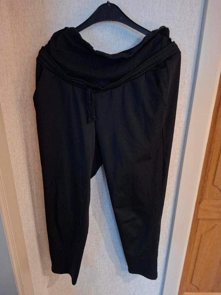 ​ Shein Zwarte Zwangerschapsbroek Maat M (38), Kleding | Dames, Zwangerschapskleding, Zo goed als nieuw, Broek of Spijkerbroek