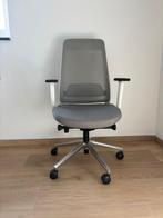 Chaise de bureau ergonomique - gris - très bon état, Enlèvement, Utilisé, Chaise