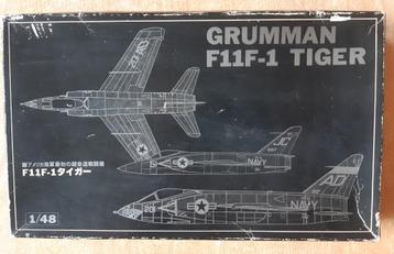 Grumman F11F-1 Tiger 1/48, Kit rare, Hobby Net Work
