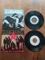 2 x 45 T/7 inch Scorpions, Cd's en Dvd's, Vinyl | Hardrock en Metal, Ophalen of Verzenden, Gebruikt