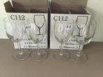 24 setjes van 6 gelijke wijnglazen, Huis en Inrichting, Keuken | Servies, Ophalen of Verzenden, Zo goed als nieuw