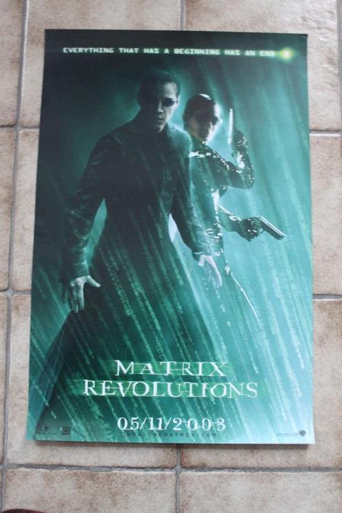 filmaffiche The Matrix Revolutions filmposter, Verzamelen, Posters, Zo goed als nieuw, Film en Tv, A1 t/m A3, Rechthoekig Staand