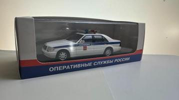 Spark Adler code 3 1/43 Mercedes Benz 600S W140 2007 police beschikbaar voor biedingen