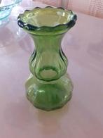Vase en verre de Murano vert - des années 1950, Antiquités & Art, Enlèvement ou Envoi