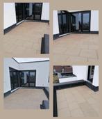 Rubber zandkleur tegels 50x50x3cm uniek en 100% Europees, Tuin en Terras, Tegels en Klinkers, Ophalen of Verzenden, Nieuw, Rubber