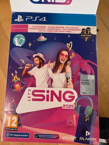 Let's Sing 2025 beschikbaar voor biedingen