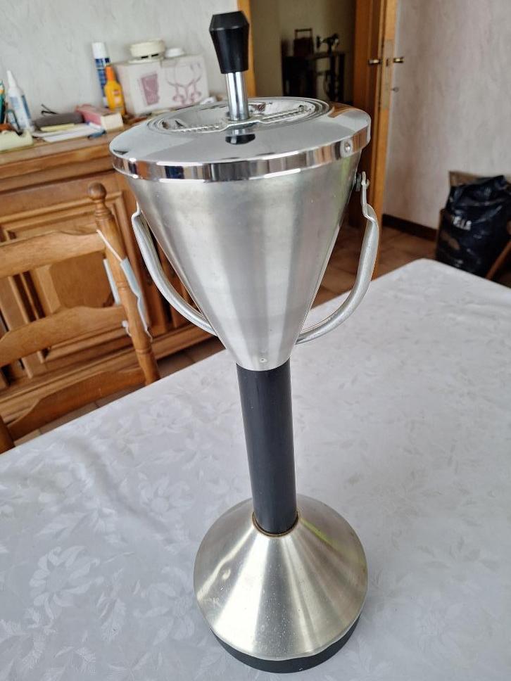 Retro Staande Draaiasbak, Verzamelen, Retro, Huis en Inrichting, Ophalen