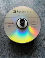 Spindle DVD-R (+- 45 pièces) GRATUIT, Computers en Software, Beschrijfbare discs, Verbatin, Op spindel, Nieuw, Ophalen of Verzenden