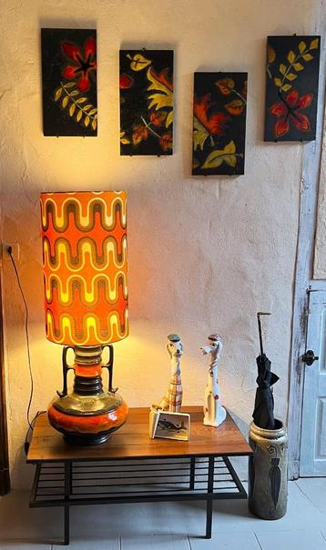 fatlava vloerlamp keramiek vintage Walter Gerhards beschikbaar voor biedingen