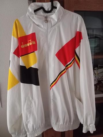 Voetbal vest Diadora Voetbal Belgie 1992-1995 beschikbaar voor biedingen