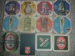 12 viltjes Beck's Bier, verschillend, Ophalen of Verzenden, Viltje(s), Overige merken