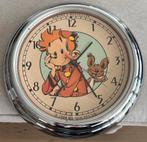 Vintage Wandklok Spirou / Robbedoes (Dupuis 1994), Huis en Inrichting, Ophalen, Wandklok