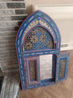 Aladdin raam authentieke houten spiegel oosters decor, Ophalen of Verzenden, Zo goed als nieuw