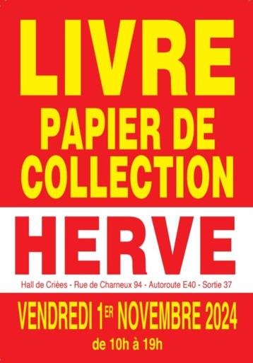 Foire aux livres et aux vieux papiers disponible aux enchères