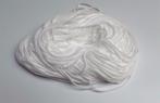 Promo! 5837) 5m cordon polyester blanc 4mm de diamètre, Ophalen, Nieuw, Overige typen