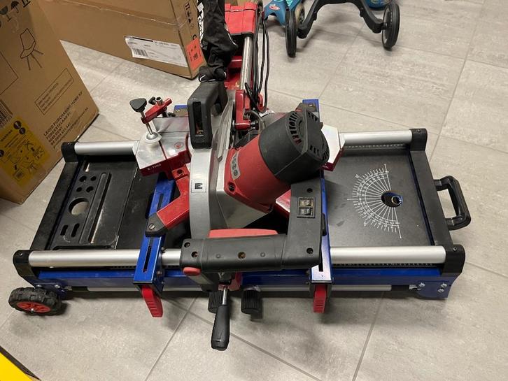 Tafelzaag TE-SM2534 dual Einhell, Doe-het-zelf en Bouw, Gereedschap | Zaagmachines, Zo goed als nieuw, Afkortzaag, 1200 watt of meer