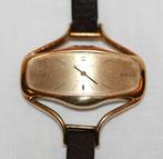 SARCAR Swiss made mechanisch horloge 10 kt gold plated, Handtassen en Accessoires, Horloges | Dames, Ophalen of Verzenden, Gebruikt