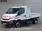 Iveco Daily 35C16 Kipper met Kraan Dubbellucht 3,5t Trekhaak, Stof, Gebruikt, Euro 6, Iveco