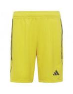 Adidas short geel maat 164 NIEUW, Ophalen, Adidas, Jongen of Meisje, Nieuw