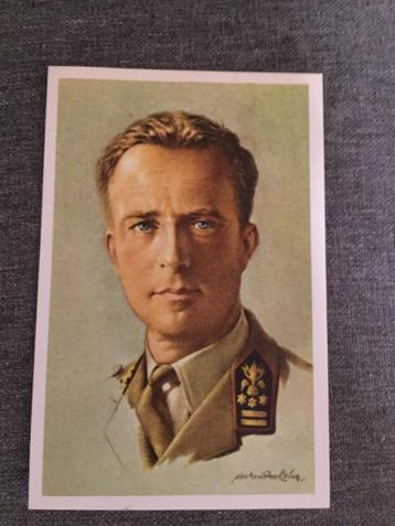 oude prent Koning Leopold III beschikbaar voor biedingen