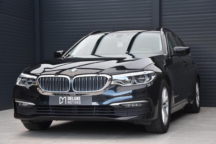BMW 518 dA Touring Pano Live Cockpit Adaptieve lichten, Auto's, BMW, Bedrijf, Te koop, 5 Reeks, ABS, Adaptieve lichten, Airbags