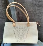 Beige retro handtas, Ophalen, Gebruikt, Beige, Handtas