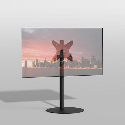 CAVUS SPHERE TV VOET ZWART 100 CM VESA 300X300, Audio, Tv en Foto, Televisiebeugels, Nieuw, Ophalen