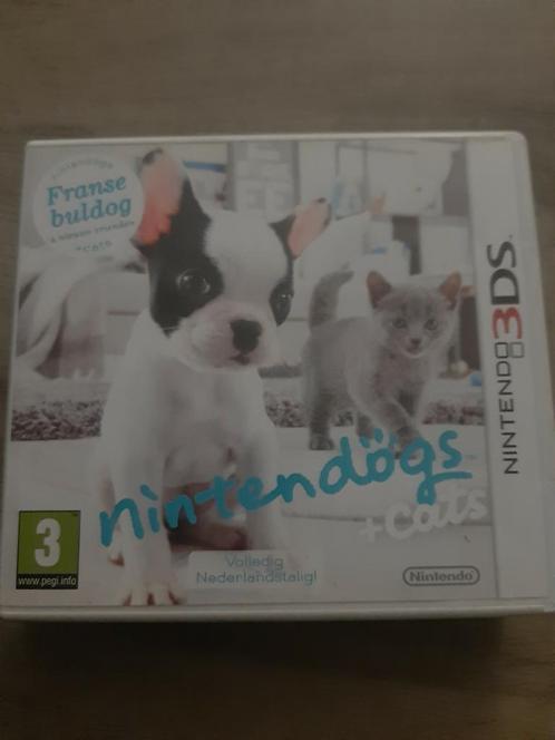 nintendogs + cats: French Bulldog & New Friends, Games en Spelcomputers, Games | Nintendo 2DS en 3DS, Zo goed als nieuw, Simulatie
