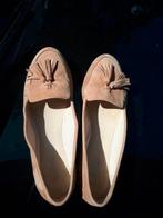 Camel suede ballerina loafers - Crinkles, Ophalen, Crinkles, Beige, Ballerina's