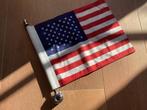 Harley Amerikaanse vlag voor op rek topkoffer, Motoren, Onderdelen | Harley-Davidson, Ophalen of Verzenden, Gebruikt