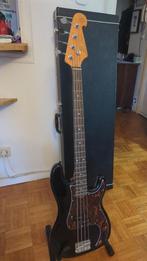 SX basgitaar met koffer + accessoires, Muziek en Instrumenten, Ophalen, Gebruikt, Elektrisch