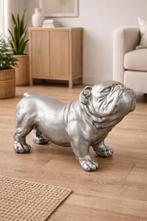 Statue Bulldog grise argentée, Enlèvement, Utilisé