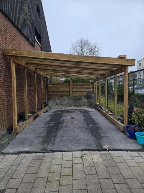 Te koop: Stevige en duurzame carport, Tuin en Terras, Overige Tuin en Terras, Zo goed als nieuw, Ophalen