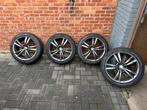 Alfa Romeo 17 inch velgen met pirelli winterbanden, Ophalen, Gebruikt, Velg(en), 17 inch