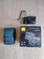 Nikon Coolpix A1000, Audio, Tv en Foto, Fotocamera's Digitaal, Ophalen, Gebruikt, Compact, Nikon