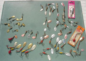 lot van 50 vintage MEPPS spinners ( verzameling ) beschikbaar voor biedingen