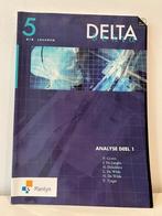 Delta 5 analyse deel 1, Boeken, ASO, Wiskunde A, Plantyn, Nieuw
