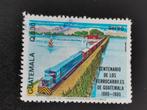 Guatemala 1983 - spoorwegen, trein, locomotief, Postzegels en Munten, Ophalen of Verzenden, Gestempeld, Midden-Amerika