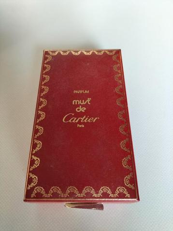 Must de Cartier fles en originele verpakking jaren '80 disponible aux enchères