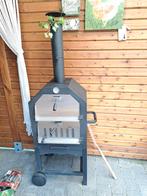 Pizza oven op houtkool, Ophalen