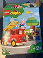 Duplo 10969 LEGO Brandweerauto-compleet met brochure en doos, Ophalen, Zo goed als nieuw, Duplo