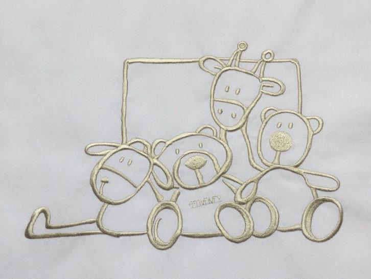 Dekbedovertrek wieg/kinderwagen Timmy Collection, Kinderen en Baby's, Kinderkamer | Beddengoed, Zo goed als nieuw, Dekbedovertrek